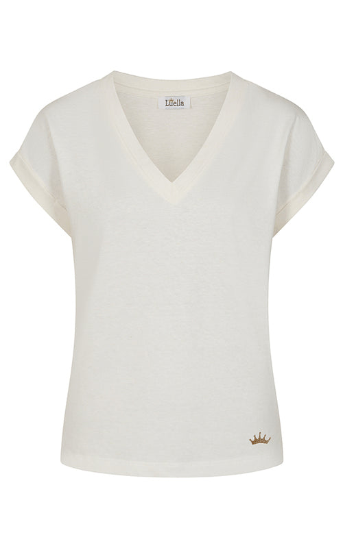 Cotton T-shirt - Vanilla