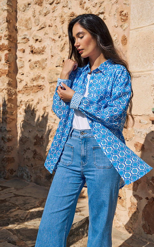 Bergerac Shirt - Blue