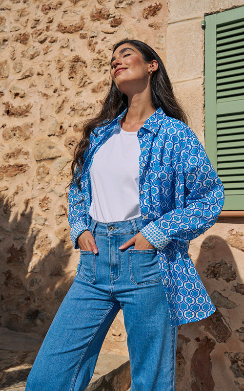 Bergerac Shirt - Blue