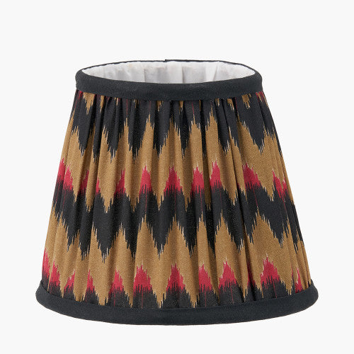 Athira, Multi Chevron Pleated Shade - 16cm