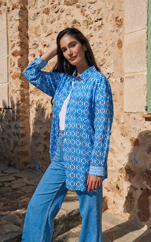 Bergerac Shirt - Blue