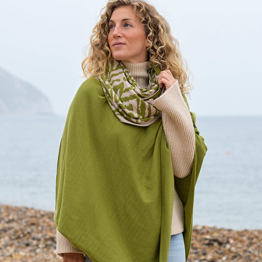 Green Poncho
