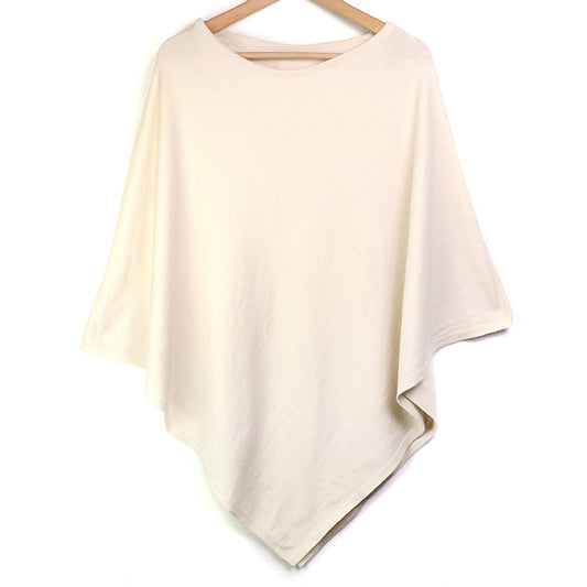 Cream Poncho