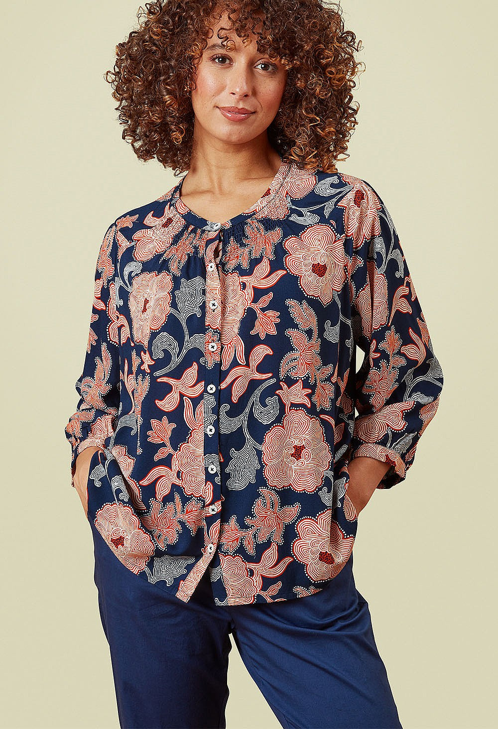 Suraya Blouse - Mixed Kamala