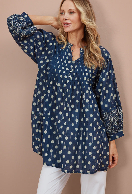 Nori Tunic - Ink Spot