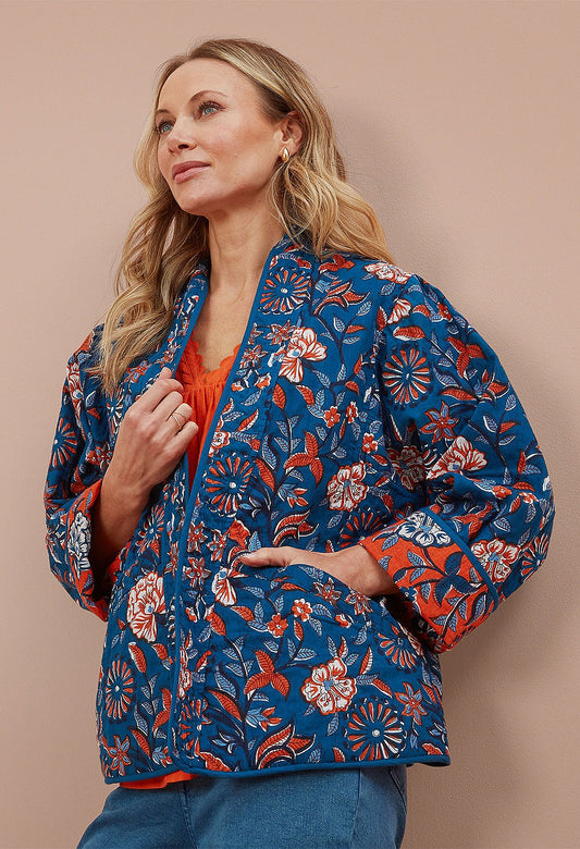 Indred Quilted Reversible Jacket