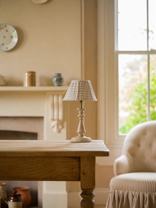The Candleford Table Lamp - Chalk
