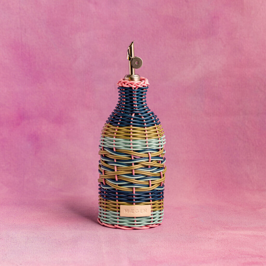 Oil Pourer - Pink & Navy