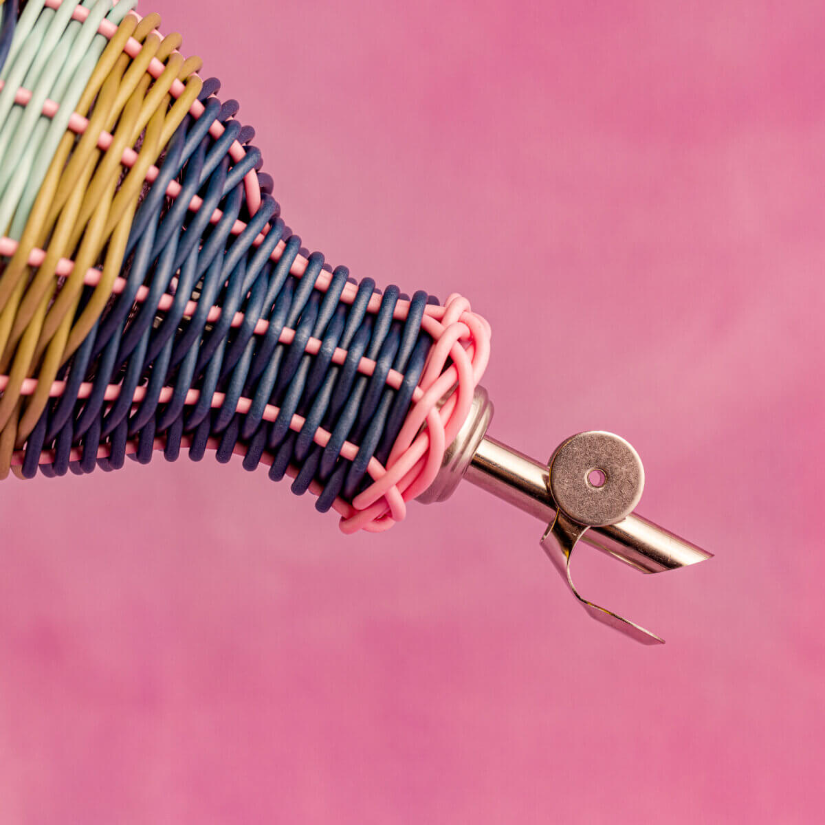 Oil Pourer - Pink & Navy