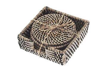 Rattan Coaster (set of 4)