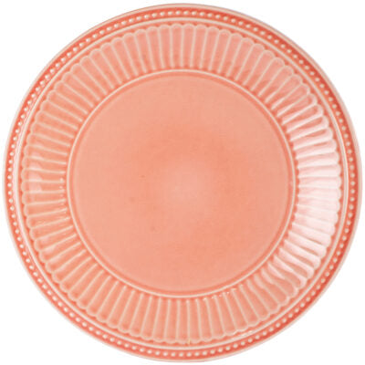 Pembroke Stoneware Dinner Plate - Coral Pink
