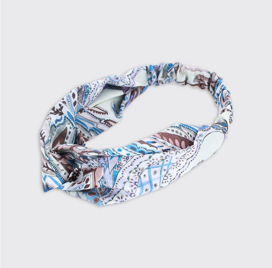 Blue Cassidy Soft Headband