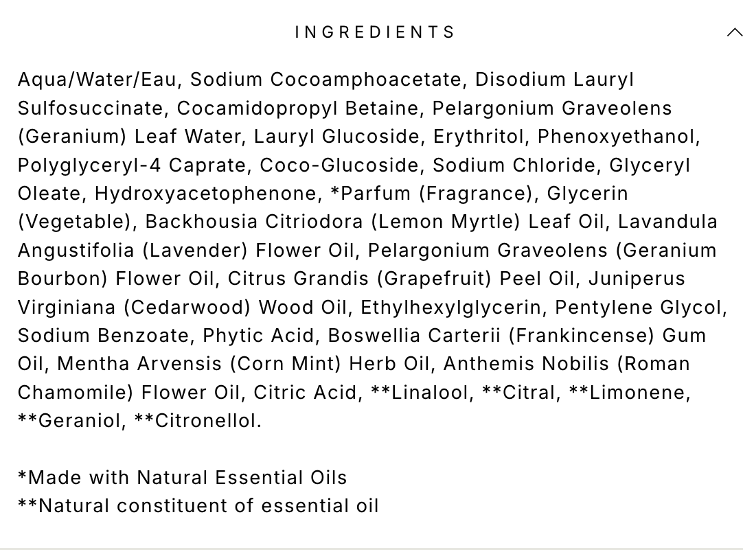 No.1 Body Wash, 500ml - C.Atherley