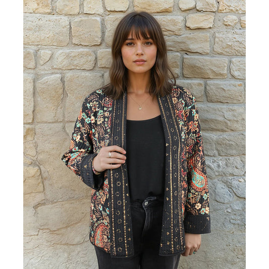 Simran, Quilted Reversible Jacket