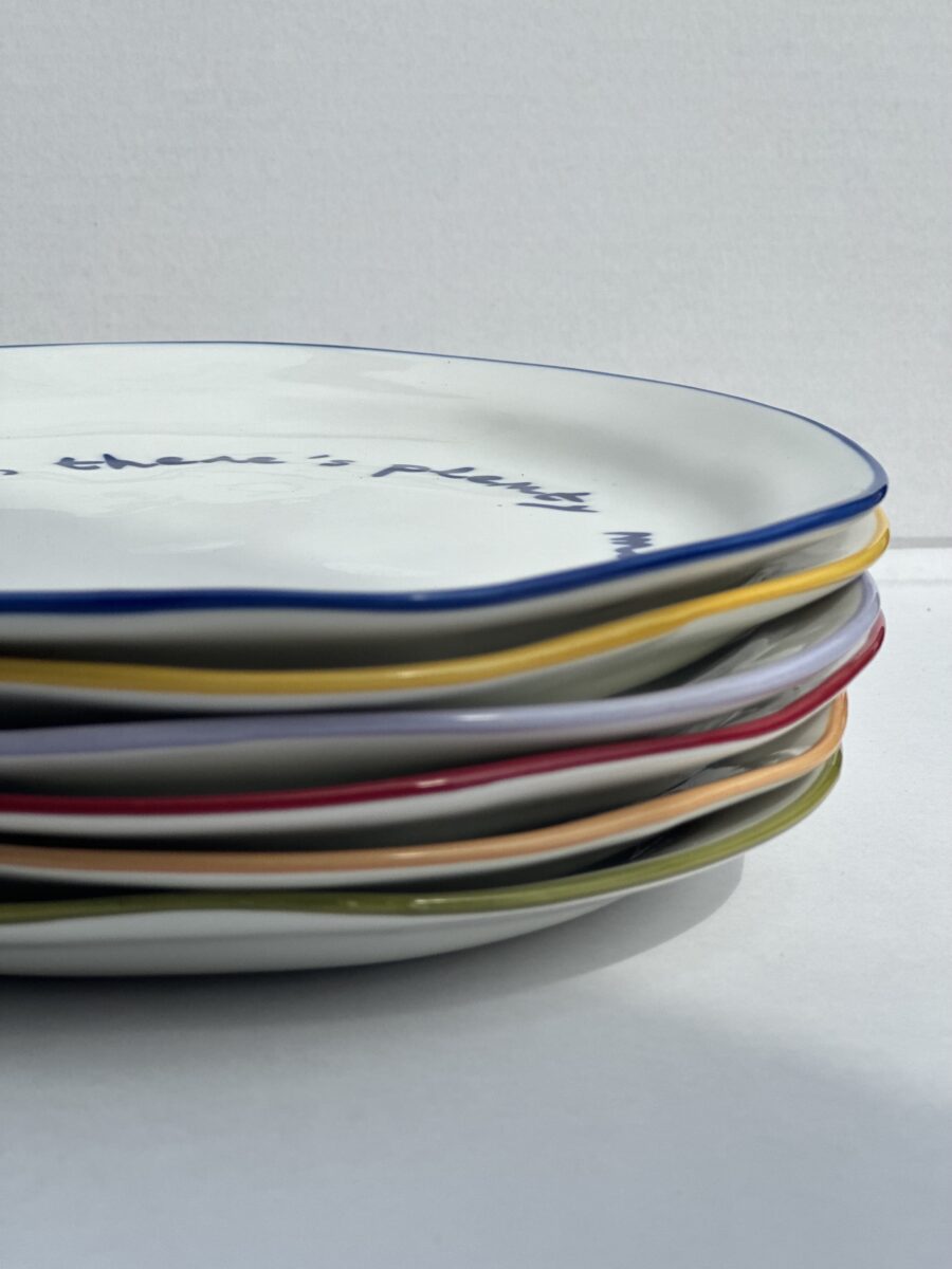 Slogan Plate - There's Plenty More To Go Around