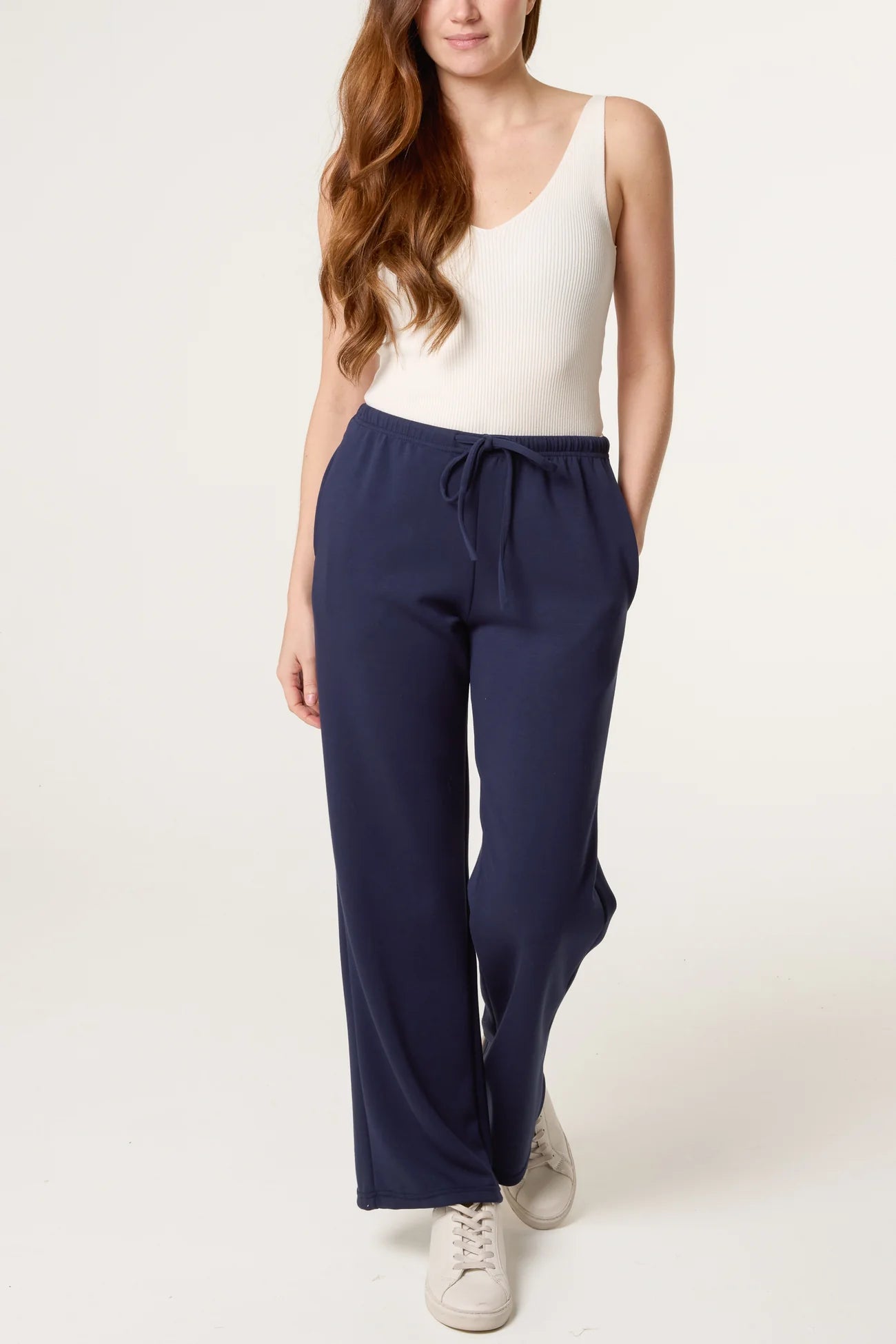 Navy Soft Jersey Jogger