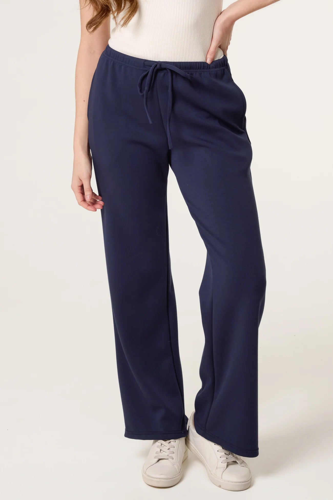 Navy Soft Jersey Jogger