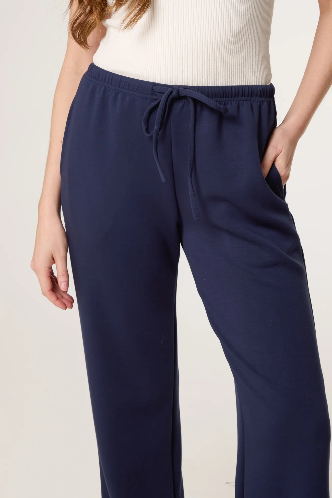 Navy Soft Jersey Jogger