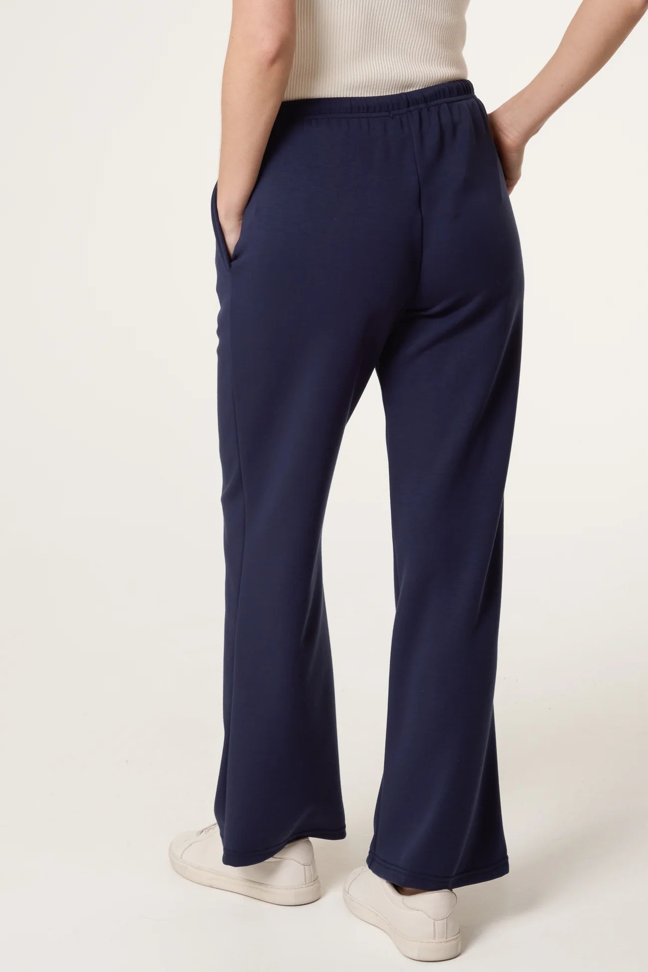 Navy Soft Jersey Jogger